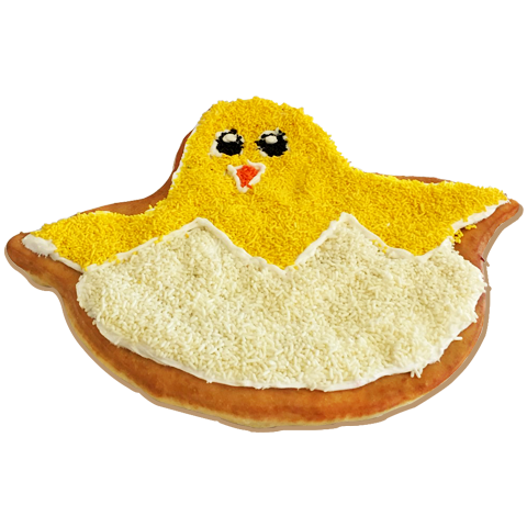McDaffa's Seasonal Baby-Chick Donut Cake